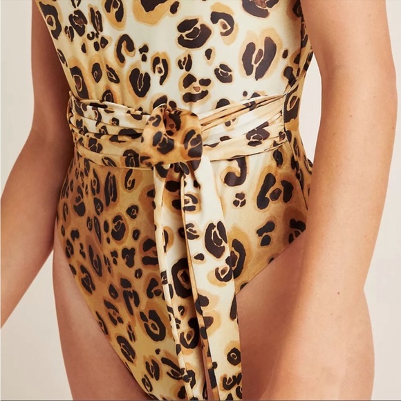 Mara Hoffman Gamela Belted One Piece Swimsuit - Picture 4 of 10